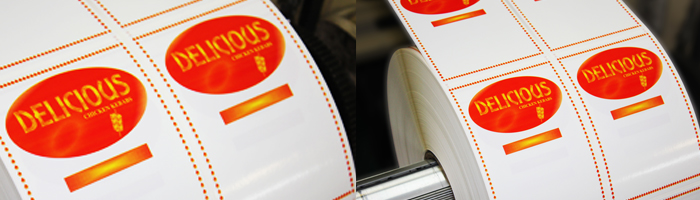 Golden Delight Foods Ltd Printed Label Etiquette's Printing team producing a label for Golden Delight Foods Ltd